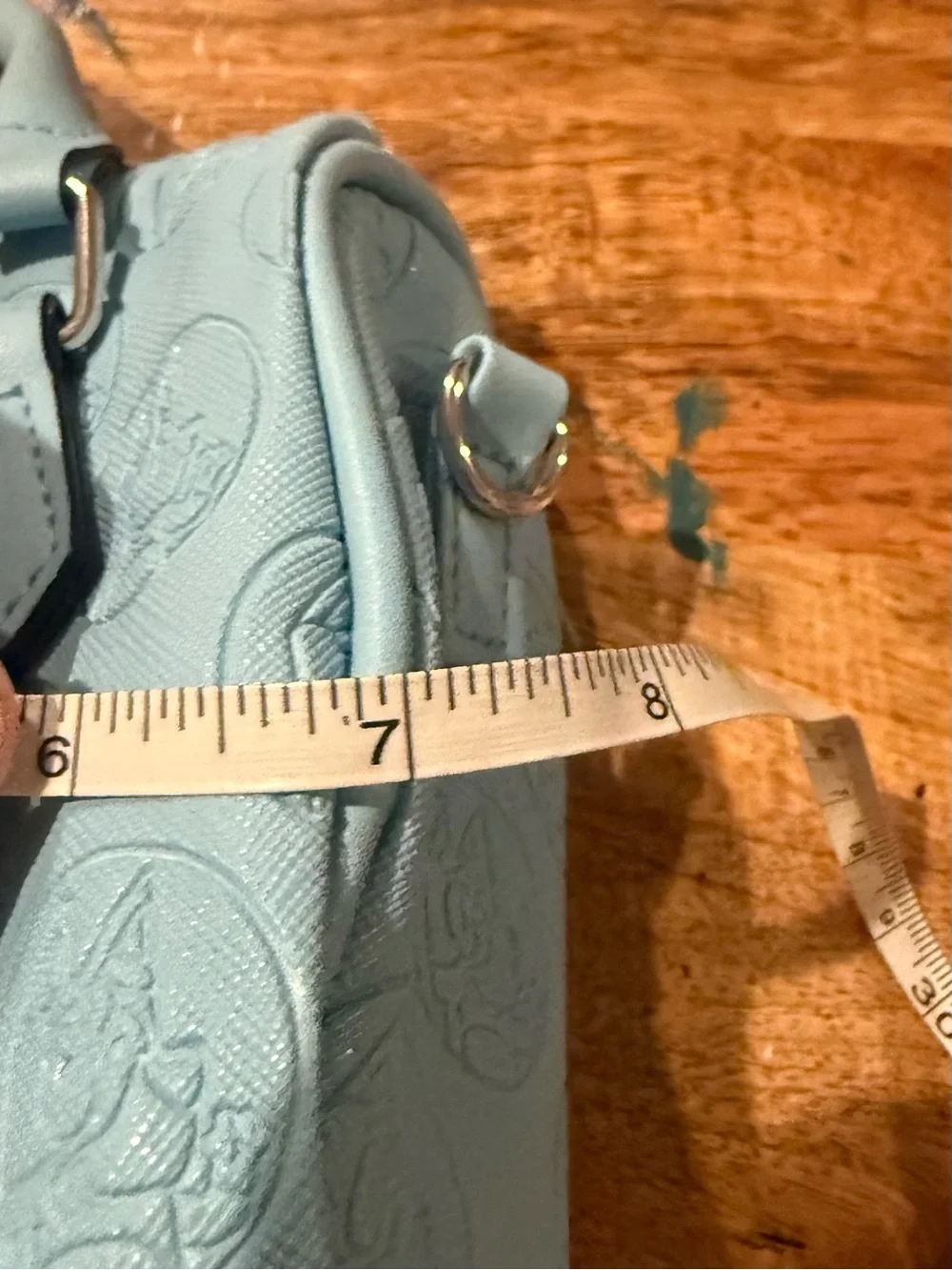 Bluey Light Blue Top Handle Convertible Bag